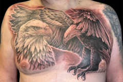 Inspiracja-na-tatuaz-orla-–-realistyczny-wzor-na-meskiej-klatce-piersiowej