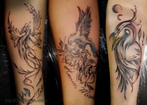 tatuaże ptaki