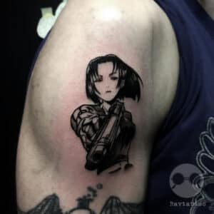 tatuaż manga