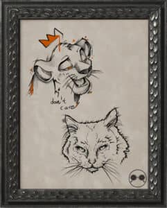 koty projekt tatuażu